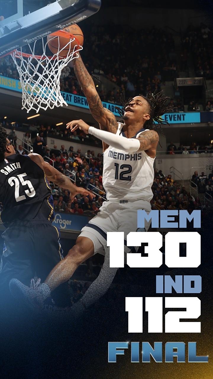 灰熊客场大胜国王，取得两连胜